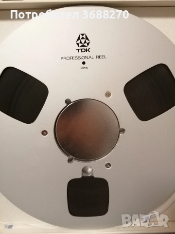 Магнетофонна ролка с лента 26см, снимка 4 - Декове - 52405781