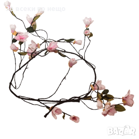 Изкуствено висящо растение – Магнолия Код P1251, снимка 2 - Декорация за дома - 51787070