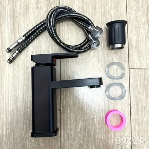 🖤🚿 Модерен черен смесител – стил и практичност в едно! 💧 ТОП оферта с ПОДАРЪК, снимка 2 - Смесители - 49872043