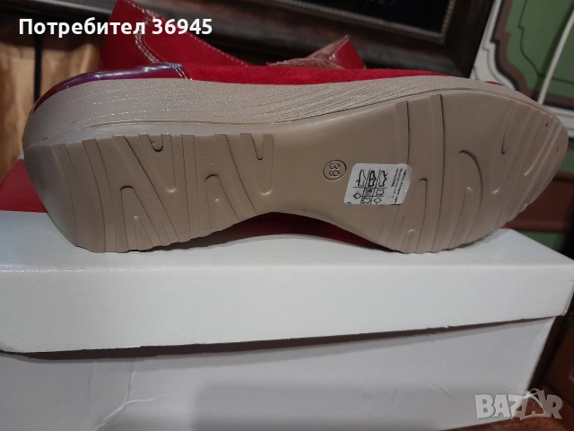 Jurgen Hirsch нови,ест.кожа,н.39, снимка 5 - Дамски ежедневни обувки - 53585016