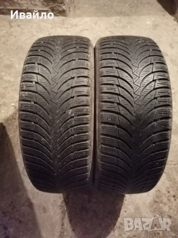 Продавам 2 броя зимни гуми 205.55.16 на 1 сезон дот 2021 Nexen 