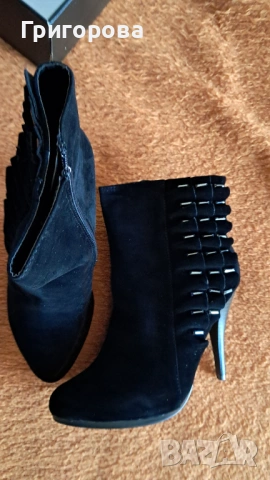 Дамски боти, снимка 3 - Дамски обувки на ток - 53617411