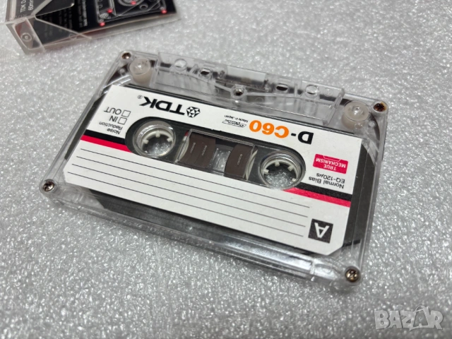 Колекционерска Аудио Касета TDK D-C60 "True Mechanism" от 1979 год., произведена в Япония. , снимка 5 - Аудио касети - 53734193