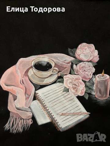 Ръчно рисувани дрехи , обувки и торби – персонализиран дизайн по поръчка, снимка 2 - Картини - 51512526