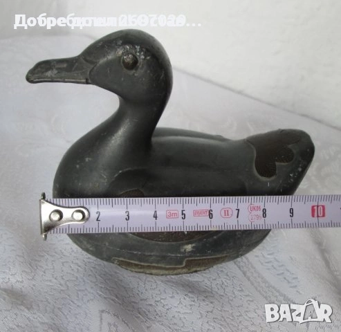 Патка патки фигура птица стари дървени, снимка 17 - Декорация за дома - 34514065