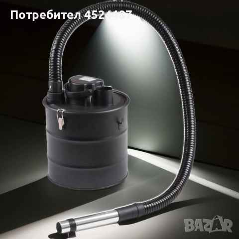 Прахосмукачка за камини и по-едри отпадъци ELITE Метален резервоар с капацитет 15 литра, снимка 3 - Прахосмукачки - 51541042