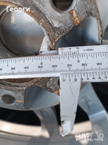 4бр.алуминиева джанта 17цола за Audi 5x112, снимка 8 - Гуми и джанти - 53666383