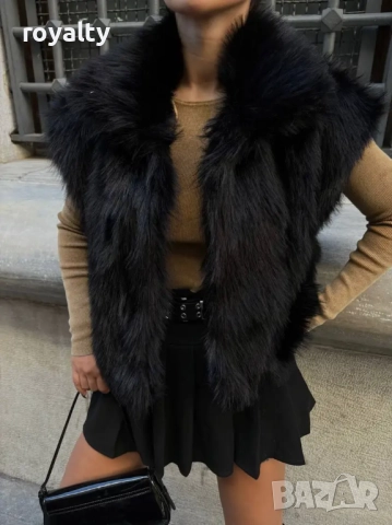 Дамски елек в два цвята, снимка 3 - Елеци - 52162160