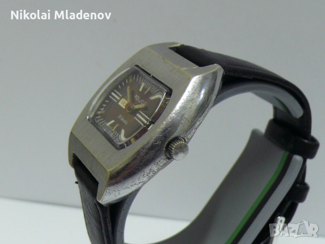 Съветски ПОЛЕТ/POLJOT Автоматичен Мъжки ръчен часовник, работещ!, снимка 2 - Мъжки - 53180601