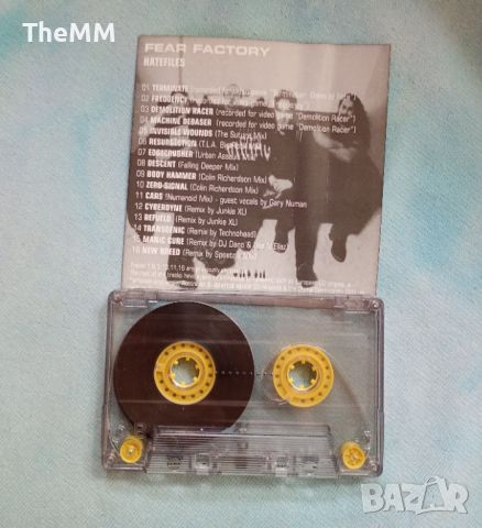 Fear Factory - Hatefiles, снимка 2 - Аудио касети - 45934916