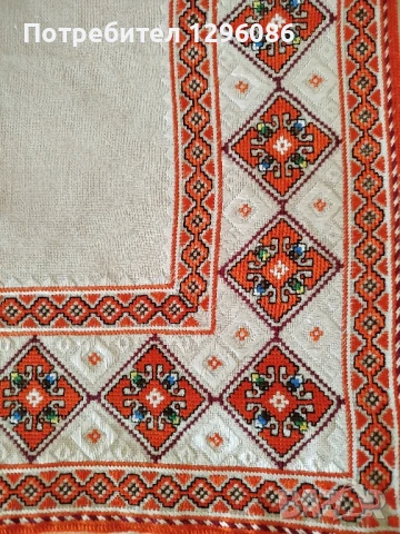 Шито каре 60см/60см, снимка 2 - Декорация за дома - 50652893