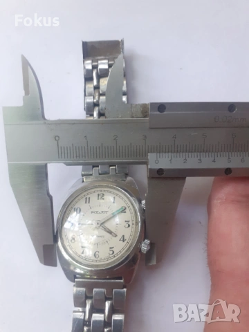 Мъжки механичен часовник Полет - звънец, снимка 5 - Антикварни и старинни предмети - 53278711