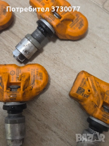 БМВ BMW датчици наляване гуми с метални винтили, снимка 2 - Части - 54096868