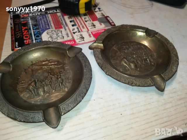 ПЕПЕЛНИЦИ ОТ ШВЕЦИЯ 2БР 2408251845, снимка 3 - Антикварни и старинни предмети - 51475602