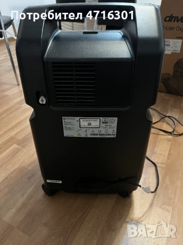 Продавам кислороден концентратор DeVilbiss + допълнителен филтър и една чисто нова канюла, снимка 3 - Медицинска апаратура - 53225261