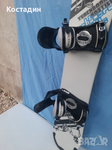 Сноуборд Elan Hostile PSH 141см. с автомати , снимка 5 - Зимни спортове - 53013638