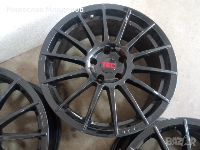 TEC SPEEDWHEELS AS2 8x18 ET38 5x114.3 NB72.5 Black Glossy, снимка 3 - Гуми и джанти - 52063284