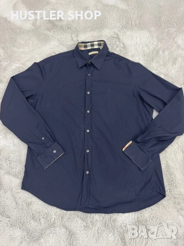 Мъжка риза BURBERRY. Размер XL, снимка 3 - Ризи - 54093497