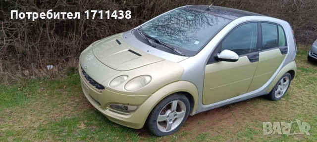 Smart forfour 1.3 бензин 95 hp 2004 На Части , снимка 3 - Автомобили и джипове - 50639557