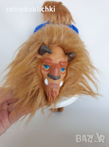 Ретро кукла от "Красавицата и звяра", Дисни, Disney, снимка 5 - Кукли - 45841211