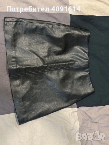 Кожена пола , снимка 2 - Поли - 53141335