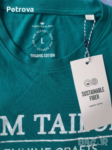 Нова мъжка тениска Tom Tailor/ L-XL, снимка 3 - Тениски - 52035685