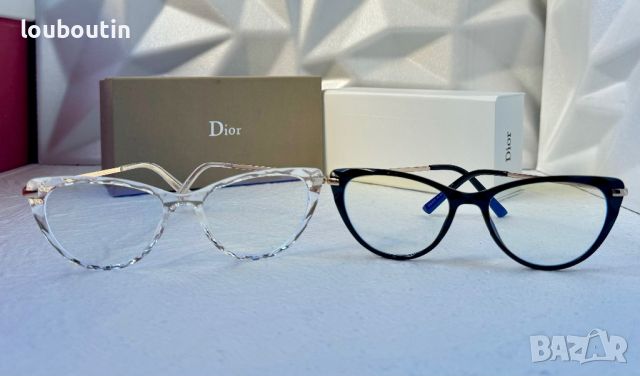 Dior диамант очила за компютър диоптрични рамки.прозрачни слънчеви, снимка 8 - Слънчеви и диоптрични очила - 45209214