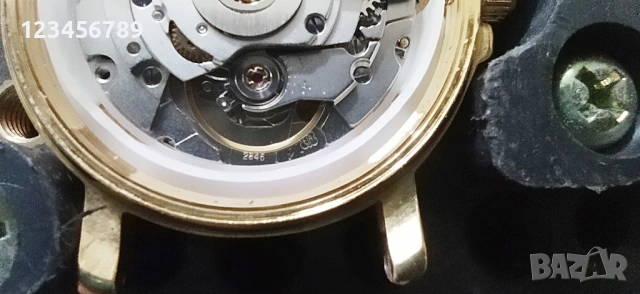 JOVIAL automatic , отлично работещ, коректно сменя дата и ден, машина - ЕТА 2846 , снимка 5 - Мъжки - 53593197