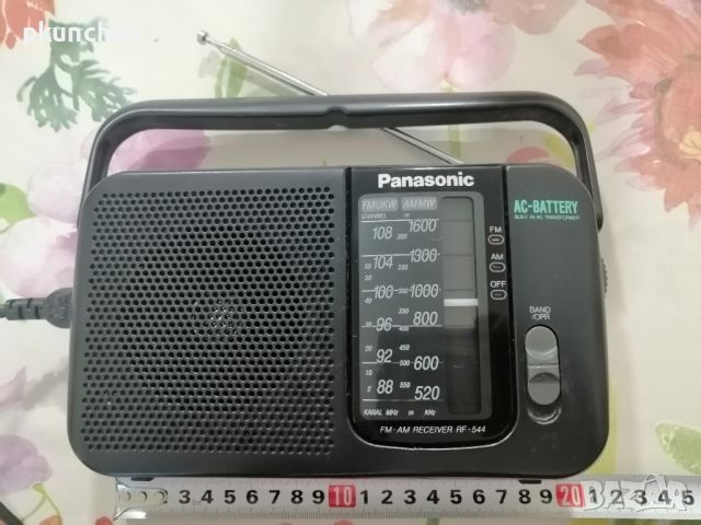 Радиоприемник Panasonic RF-544, снимка 3 - Радиокасетофони, транзистори - 45232136