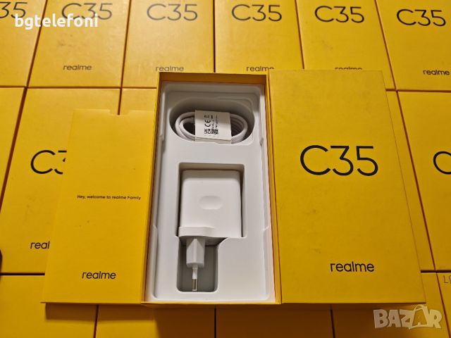 ПРОМО!!! Realme C35 4+4 GB Ram 128GB памет,нови,демонстрационни телефони, снимка 6 - Други - 45770380