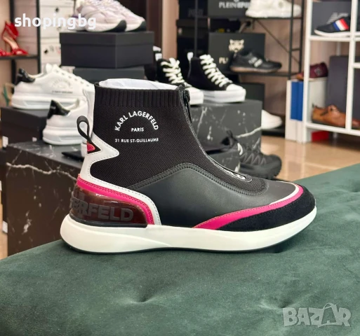 Дамски сникърси KARL LAGERFELD KL62155  285 лв., снимка 2 - Кецове - 51052633