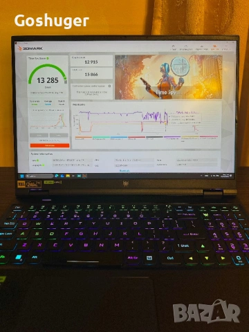 Acer Predator Helios 16 (4070), снимка 8 - Лаптопи за игри - 53115535