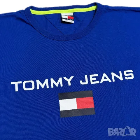 Оригинална мъжка тениска Tommy Jeans | L размер, снимка 3 - Тениски - 49473653