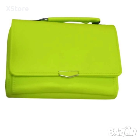 Стилна и компактна к. дамска чанта за през рамо с дълга дръжка., снимка 4 - Чанти - 52583946