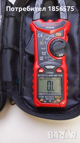 Амперклещи Habotest HT 206D, снимка 6 - Други инструменти - 53568312