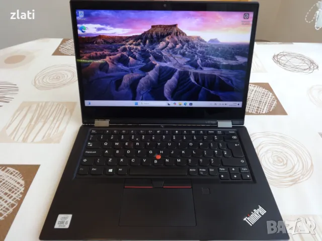 Таблет и Лаптоп 2в1 ThinkPad L13 Yoga - 13.3" -i5-10210U 1.6Ghz / 8GB RAM DDR4 /SSD 256GB, снимка 2 - Лаптопи за работа - 48656961