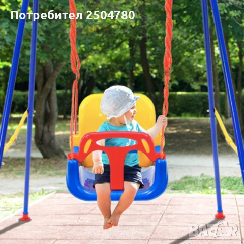 Детска люлка с облегалка 3 в 1 - максимална безопасност и комфорт, снимка 2 - Други - 53902692