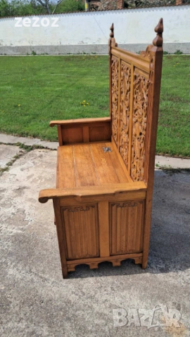 Пейка с ракла Готика, снимка 5 - Дивани и мека мебел - 54252855