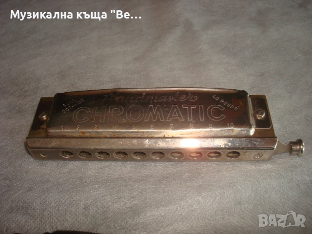 Хармоника с регистър и калъфче, снимка 4 - Духови инструменти - 51019684