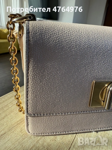 Чанта Furla цвят беж, снимка 2 - Чанти - 53835072