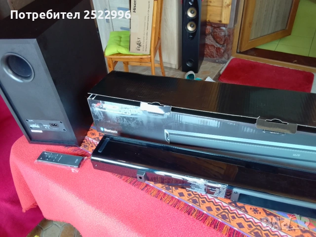 Продавам Саундбар Fenda  2.1 240w. Нов, разпечатан и пробван-110 €., снимка 4 - Bluetooth тонколони - 53536991
