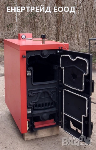 Чугунен котел на твърдо гориво Виадрус/Viadrus U22 8D 46 kW , снимка 3 - Отоплителни печки - 53899896