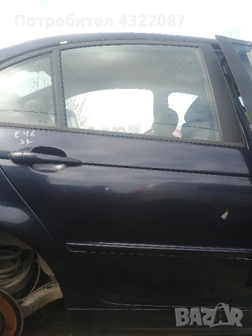 Врата / Врати  БМВ / BMW E46 2.0 D 136к.с., снимка 8 - Части - 54226773