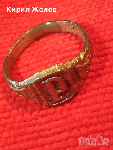 Старинен пръстен сачан над стогодишен -60301, снимка 7 - Други ценни предмети - 28898709