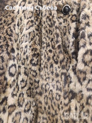 Тигрово палто, снимка 2 - Палта, манта - 45659863