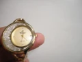 Позлатен часовник с кристали , снимка 7