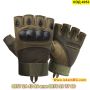 Тактически ръкавици без пръсти с протектор подходящи за различни видове спорт - КОД 4053, снимка 6