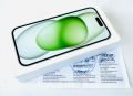 Перфектен! iPhone 15 128GB Green 2г.Гаранция!, снимка 1 - Apple iPhone - 46036429