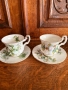 2 чашки за кафе с подложни чинийки Royal Albert, снимка 5