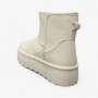 Дамски ботуши тип UGG с топъл хастар бежови SD2913-2 beige, снимка 3